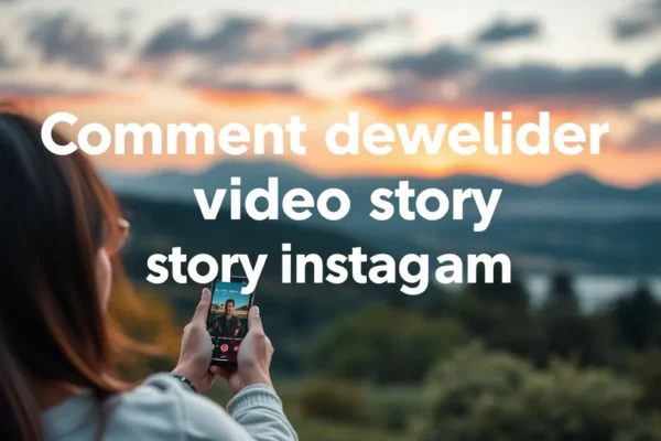 Comment télécharger video story Instagram facilement