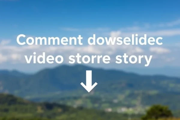 Comment télécharger video story instagram facilement