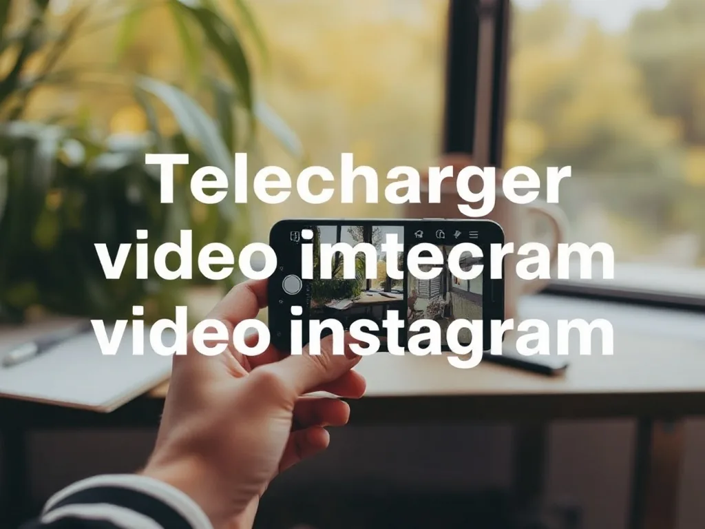 Comment telecharger video instagram facilement et rapidement