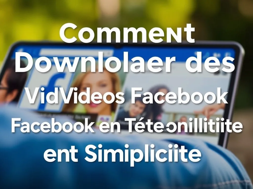 Comment Télécharger des Vidéos Facebook en Toute Simplicité