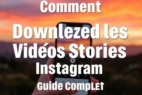 Comment Télécharger les Vidéos Stories Instagram : Guide Complet