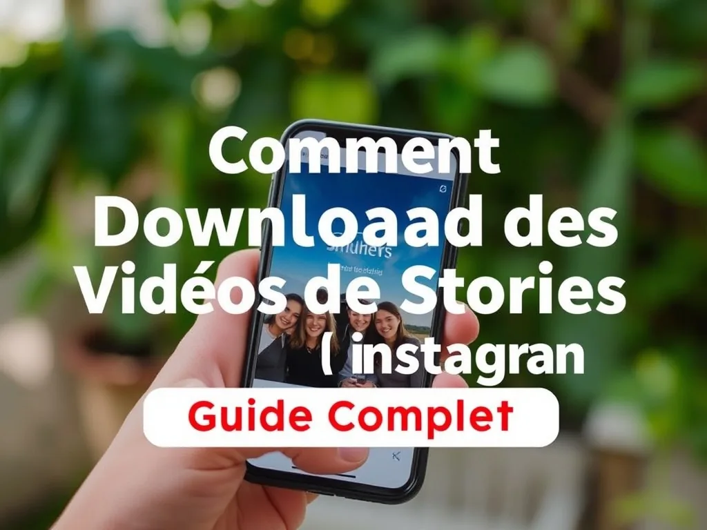 Comment Télécharger des Vidéos de Stories Instagram : Guide Complet