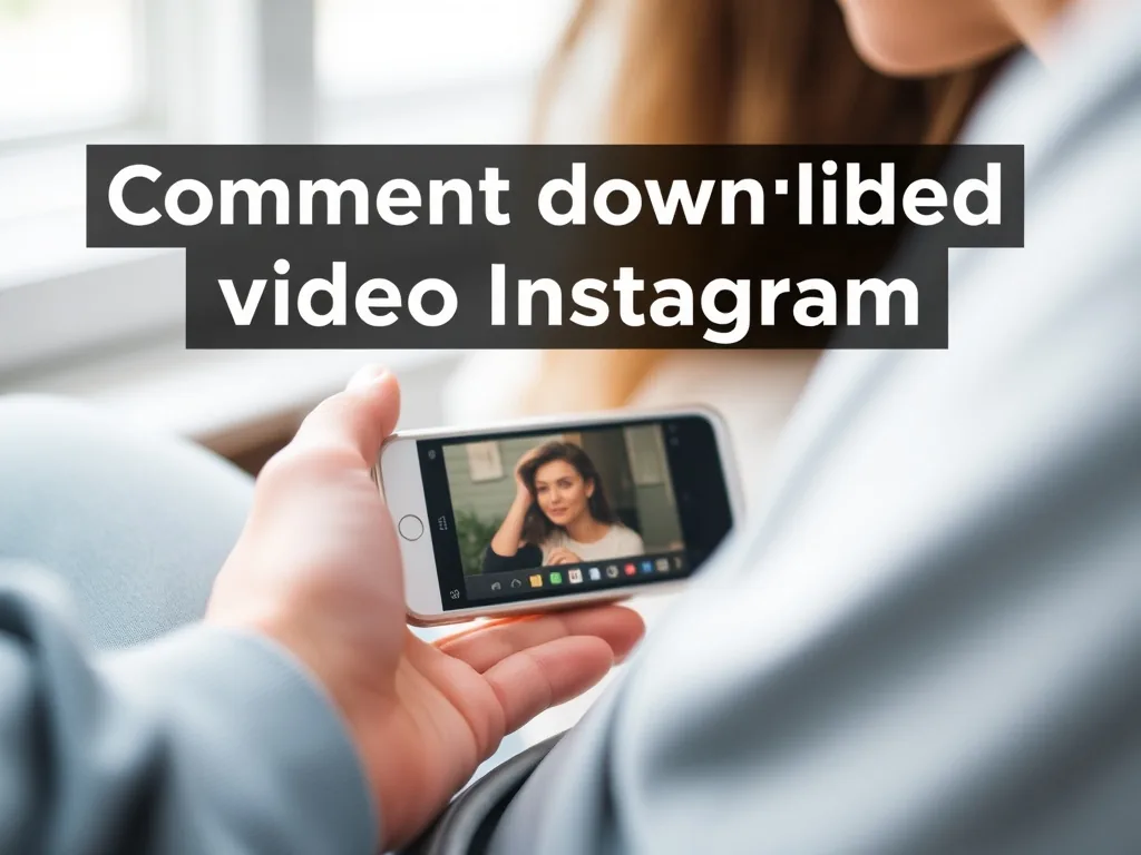 Comment télécharger vidéo Instagram facilement et rapidement
