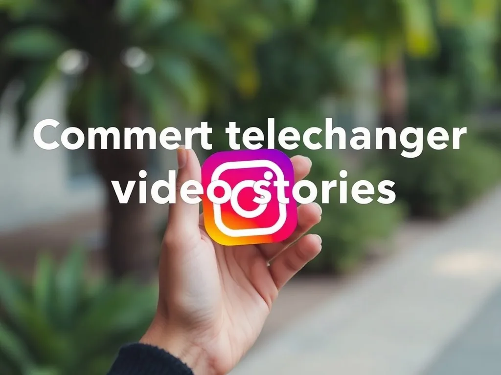 Comment telecharger video stories instagram facilement