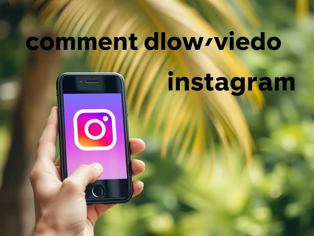 Comment télécharger vidéo Instagram facilement et rapidement
