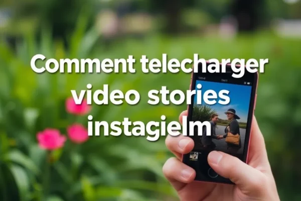 Comment telecharger video stories Instagram facilement
