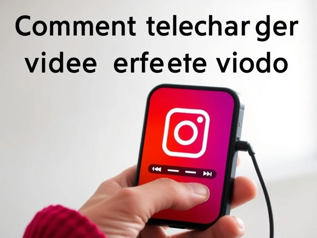 Comment telecharger video instagram facilement et rapidement