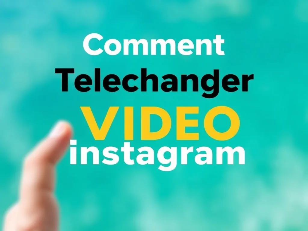 Comment telecharger video instagram facilement et rapidement