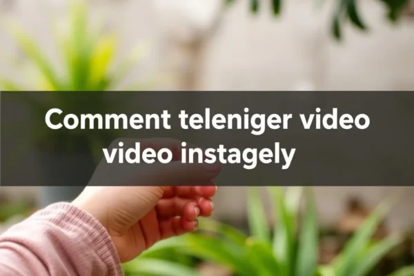 Comment telecharger video instagram facilement en 2023