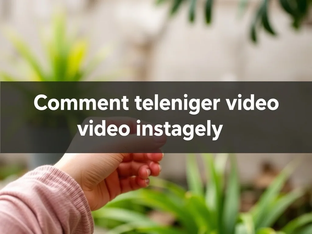 Comment telecharger video instagram facilement en 2023