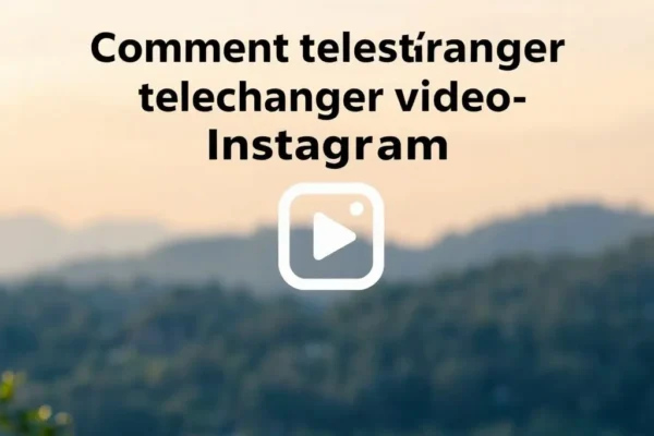 Comment telecharger video instagram : Guide complet