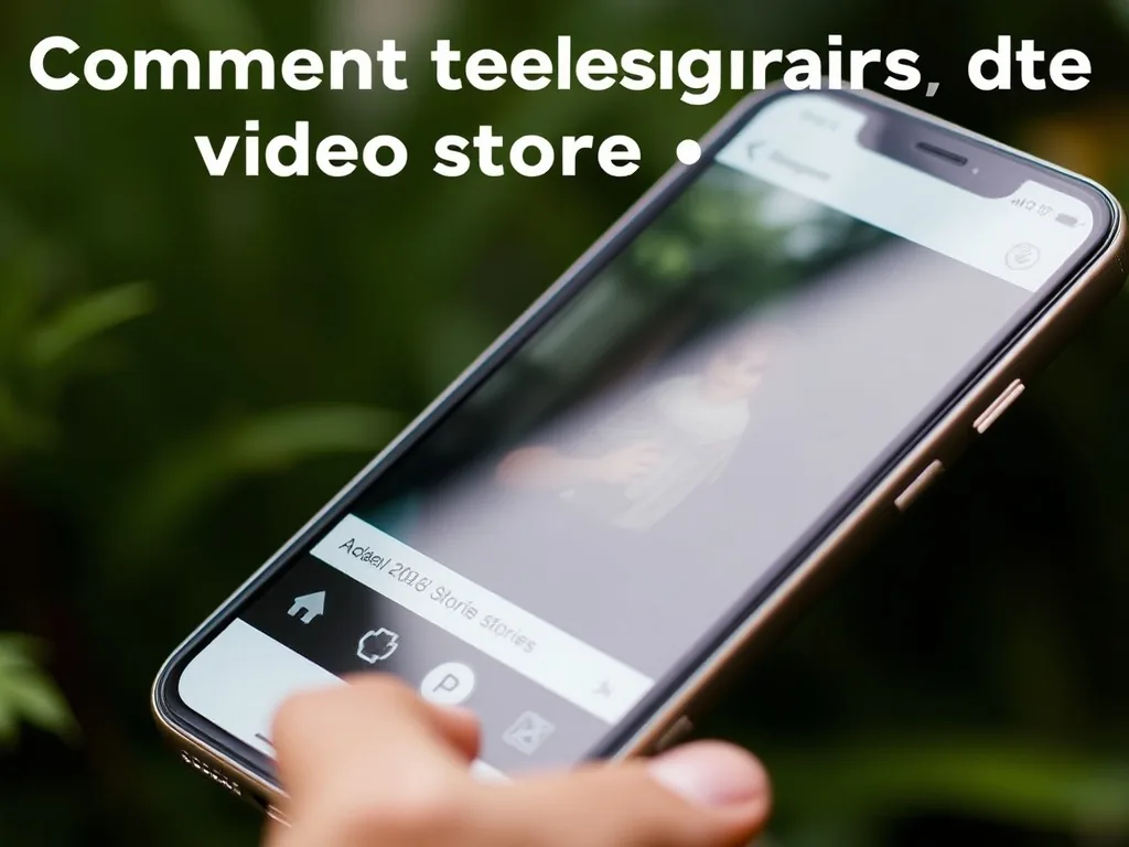 Comment telecharger video stories instagram facilement