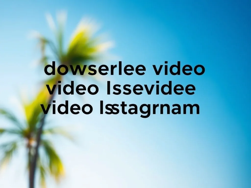 Comment télécharger vidéo Instagram facilement et rapidement