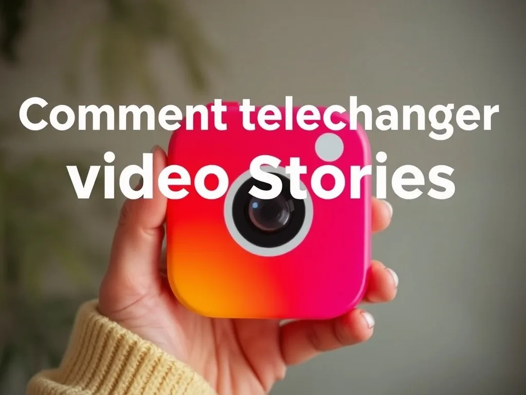Comment telecharger video stories instagram facilement et rapidement