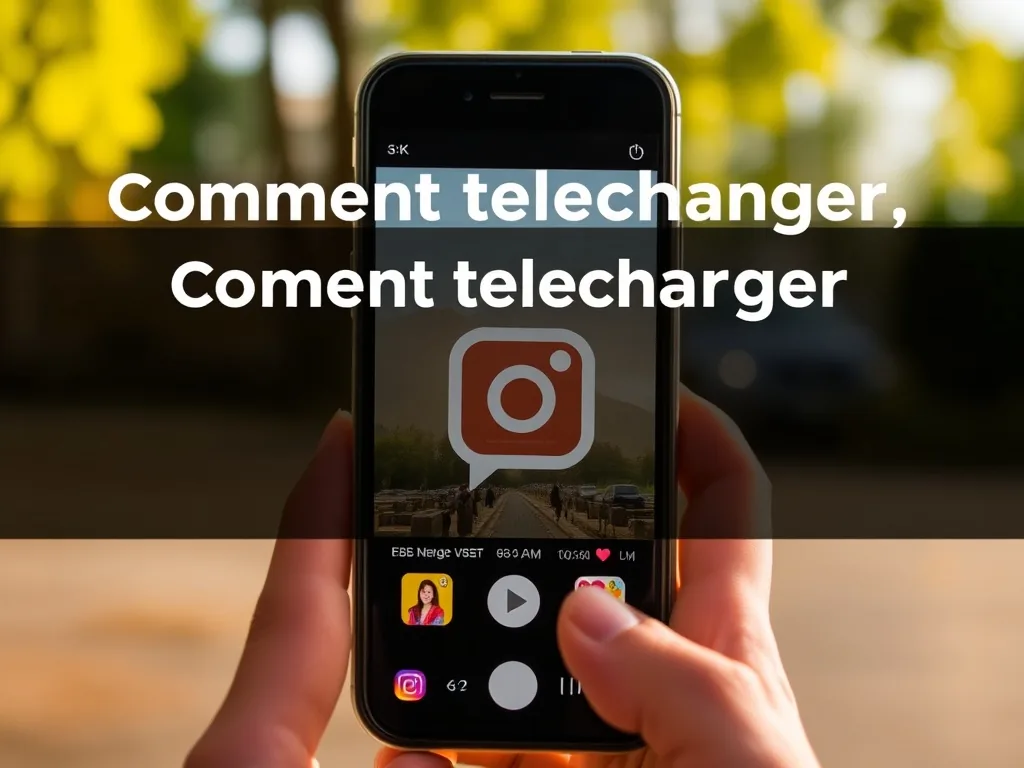 Comment telecharger video stories instagram facilement
